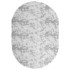 Alfombra de pelo largo NAVARRA gris claro 300x200 cm