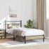 Estructura de cama sin colchón madera roble Sonoma 90x190