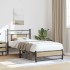Estructura de cama sin colchón madera roble Sonoma 90x200