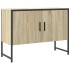 Armario lavabo baño madera ingeniería roble Sonoma 80x33x60