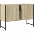 Armario lavabo baño madera ingeniería roble Sonoma 80x33x60