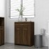 Armario baño madera contrachapada roble marrón 60x33x80