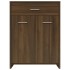 Armario baño madera contrachapada roble marrón 60x33x80