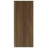 Armario baño madera contrachapada roble marrón 60x33x80