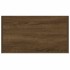 Armario baño madera contrachapada roble marrón 60x33x80