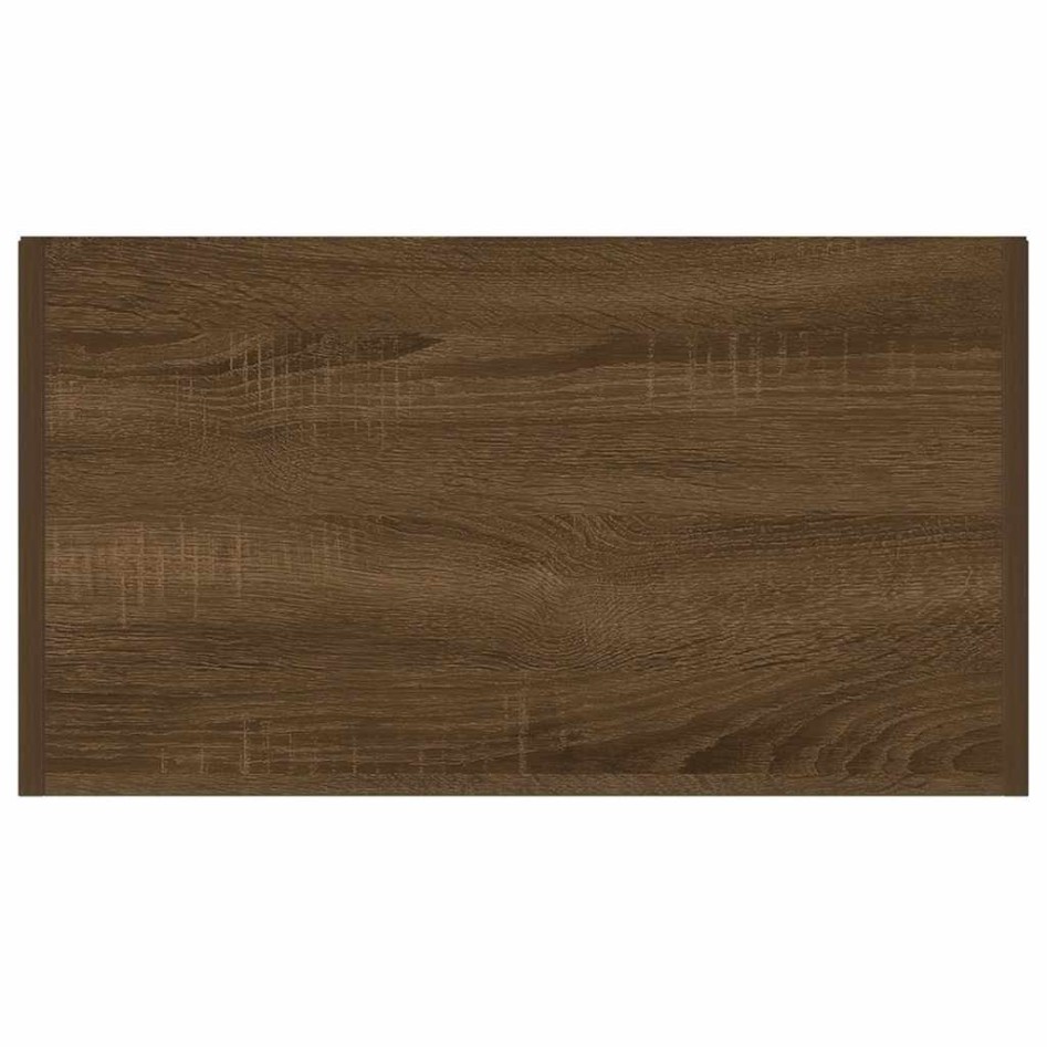 Armario baño madera contrachapada roble marrón 60x33x80