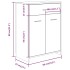 Armario baño madera contrachapada roble marrón 60x33x80
