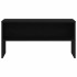 Mueble de TV madera de ingeniería roble negro 80x40x40
