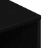 Mueble de TV madera de ingeniería roble negro 80x40x40