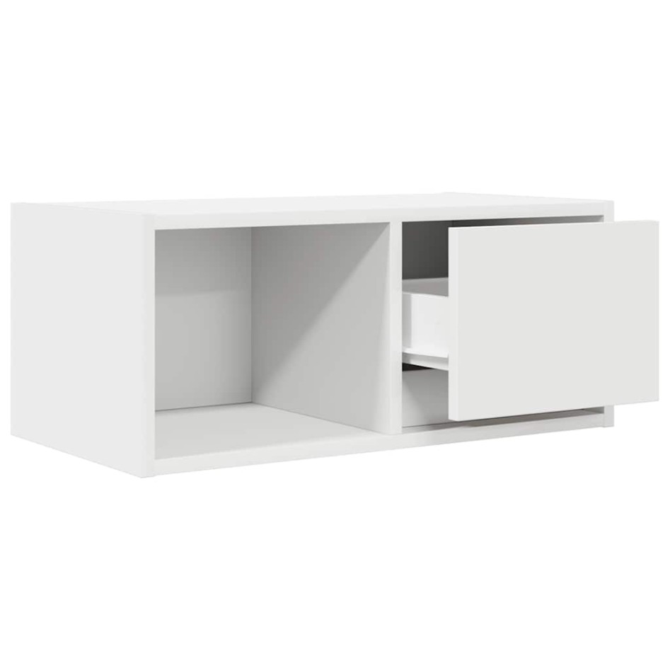 Muebles de TV 2 uds Blanco 60x31x25,5 cm Madera de