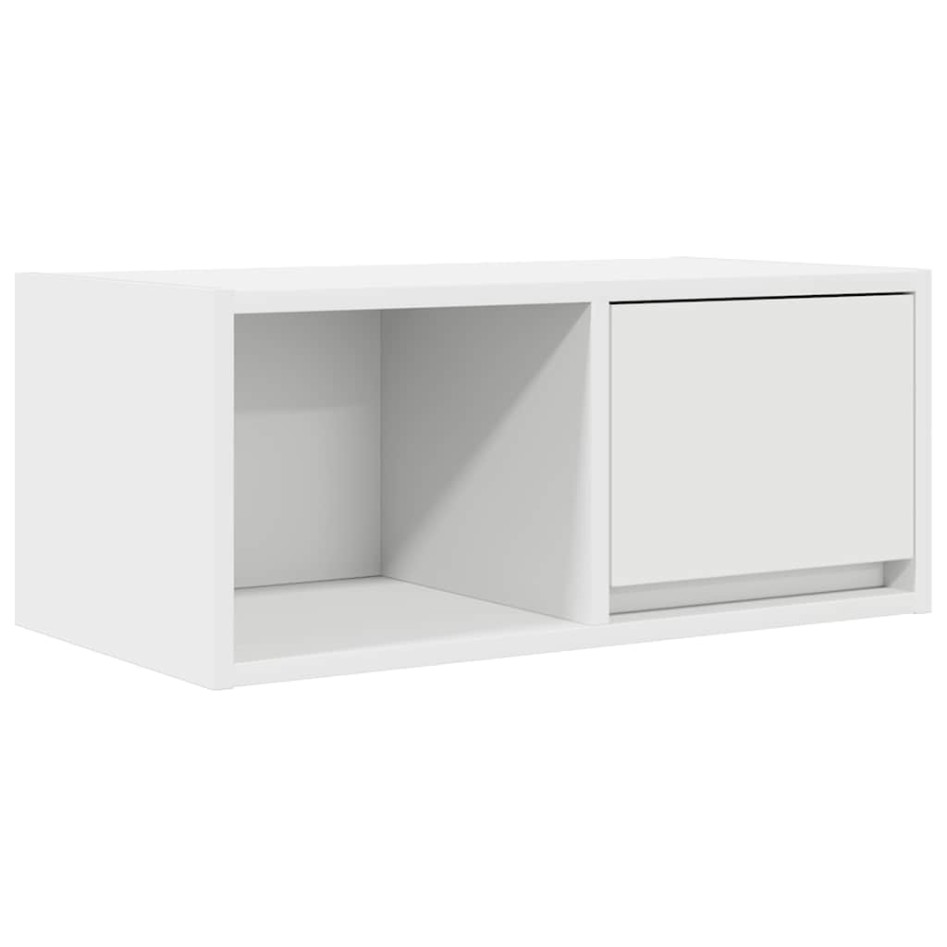 Muebles de TV 2 uds Blanco 60x31x25,5 cm Madera de