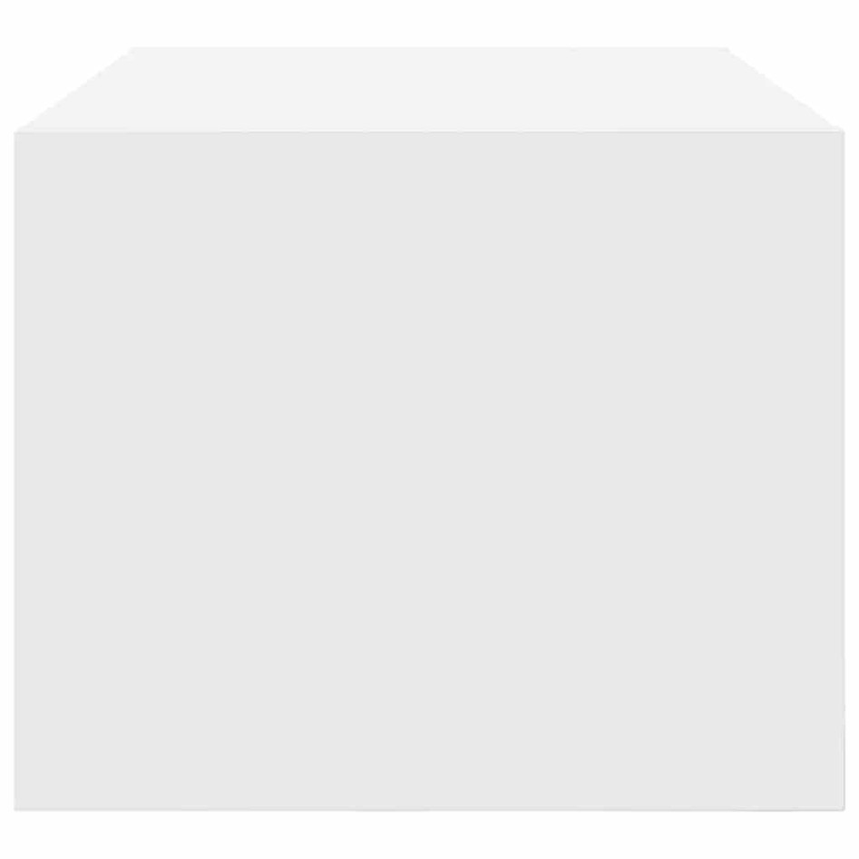 Muebles de TV 2 uds Blanco 60x31x25,5 cm Madera de