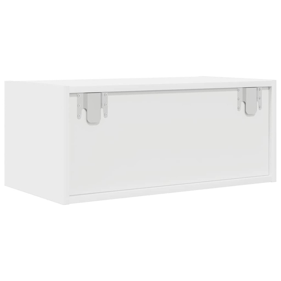 Muebles de TV 2 uds Blanco 60x31x25,5 cm Madera de