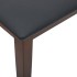 Banco 110 cm madera maciza marrón