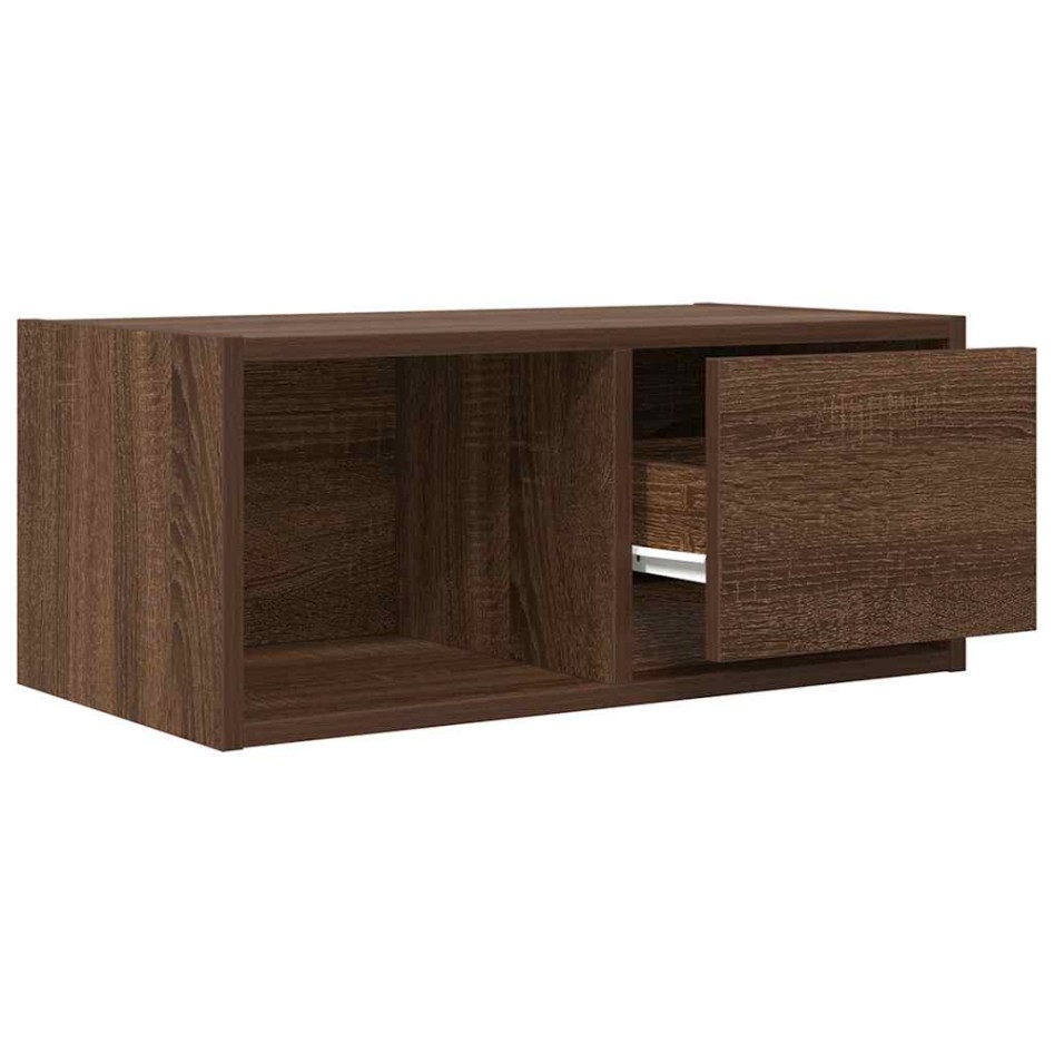 Muebles de TV 2uds Roble marrón 60x31x25,5 cm Madera