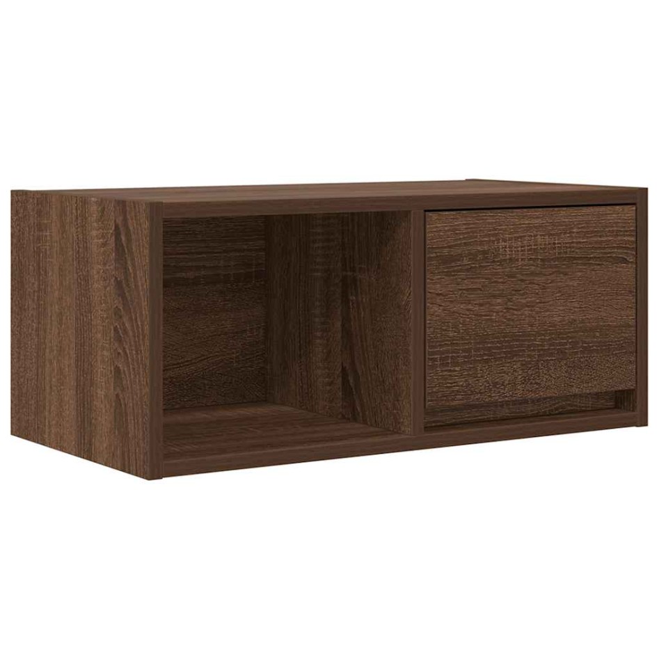 Muebles de TV 2uds Roble marrón 60x31x25,5 cm Madera