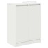 Zapatero blanco 57x34x76 cm madera de