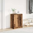 Zapatero de madera vieja 57x34x76 cm Madera de ingeniería