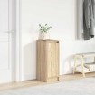Zapatero roble Sonoma 29,5x34x76 cm Madera de ingeniería