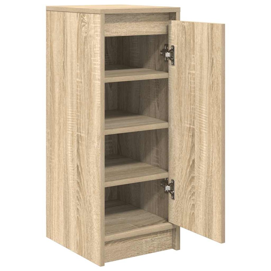 Zapatero roble Sonoma 29,5x34x76 cm Madera de