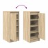 Zapatero roble Sonoma 29,5x34x76 cm Madera de