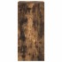 Zapatero roble ahumado 29,5x34x76 cm Madera de
