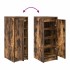 Zapatero roble ahumado 29,5x34x76 cm Madera de