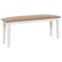 Banco 110 cm madera maciza caucho