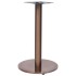 Pata de mesa de bistró dorada Ø45x72 cm acero