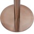 Pata de mesa de bistró dorada Ø45x72 cm acero