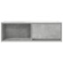 Muebles de TV 2uds madera ingeniería gris hormigón