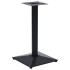 Pata de mesa de bistró negra 41x41x72 cm de hierro