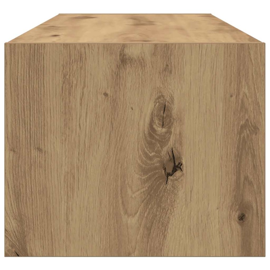 Muebles para TV 2 uds madera roble artisan 100x31x25,5