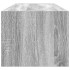 Mueble de TV Sonoma gris 100x31x25,5 cm madera de