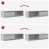 Mueble de TV Sonoma gris 100x31x25,5 cm madera de