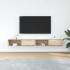 Muebles de TV 2uds Roble Sonoma 100x31x25,5cm Madera