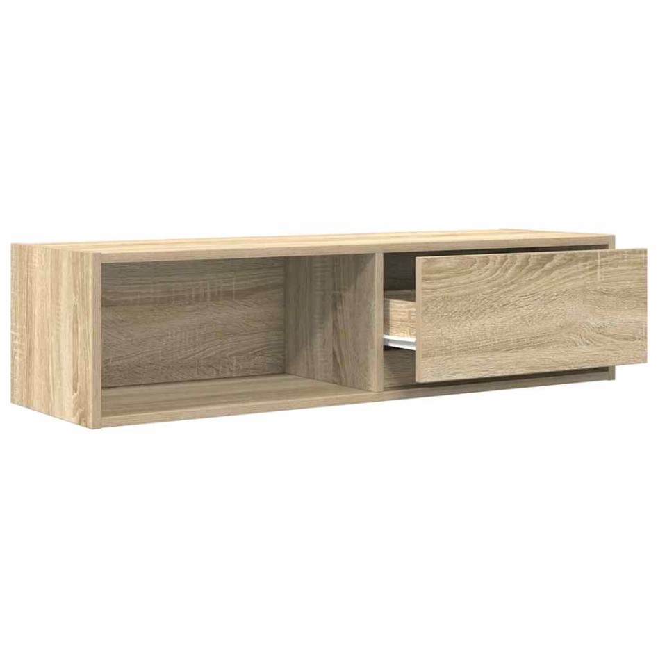 Muebles de TV 2uds Roble Sonoma 100x31x25,5cm Madera