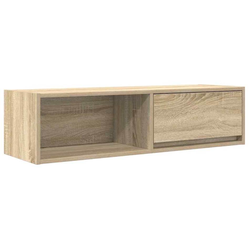 Muebles de TV 2uds Roble Sonoma 100x31x25,5cm Madera