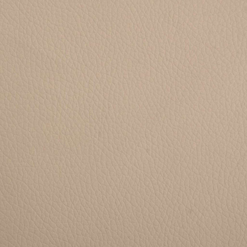 Cama para perros de cuero sintético color capuchino 70x45x30