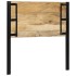 Cabecero 100 cm Madera Maciza Mango y