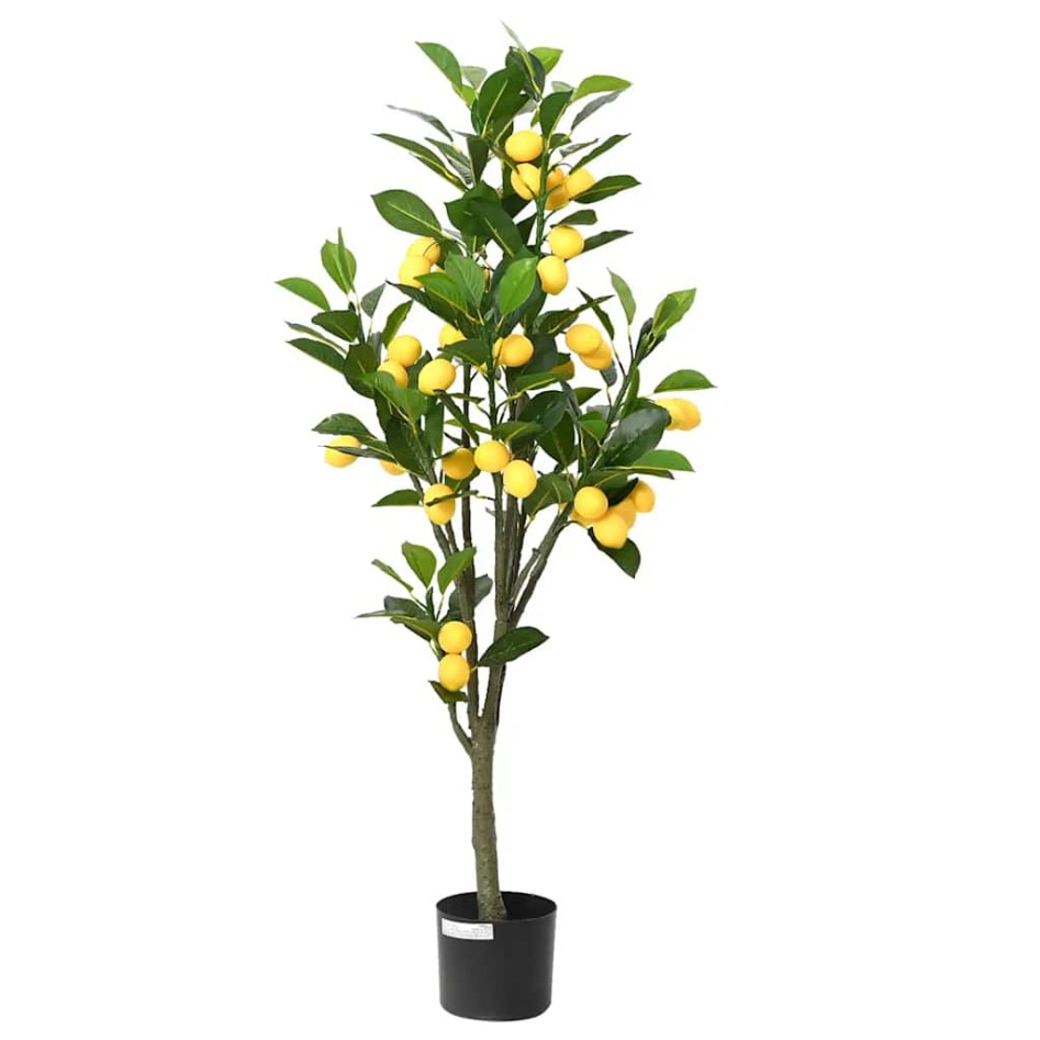 Limonero artificial 136 hojas 120 cm