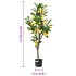 Limonero artificial 136 hojas 120 cm