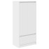 Armario con cajón blanco 55,5x34x119,5 cm Madera de