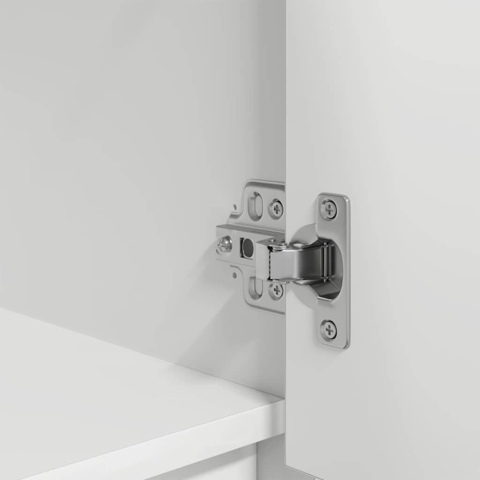 Armario con cajón blanco 55,5x34x119,5 cm Madera de