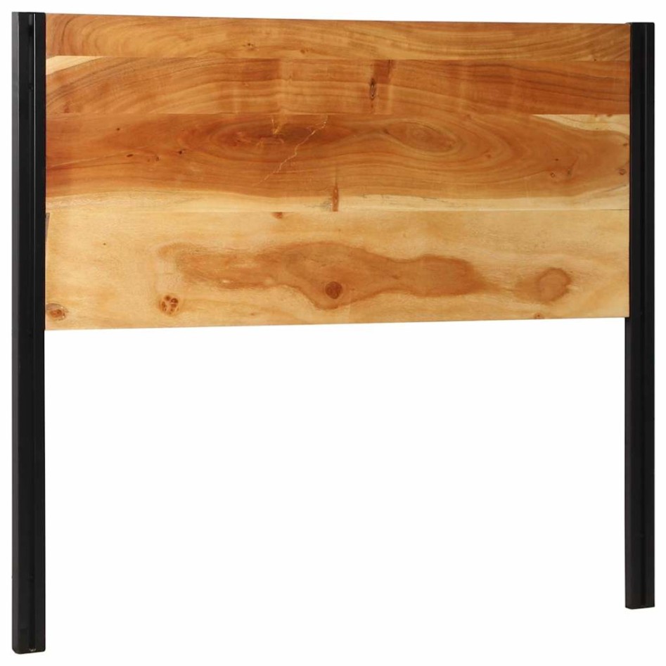 Cabecero 120 cm Madera Maciza Acacia y