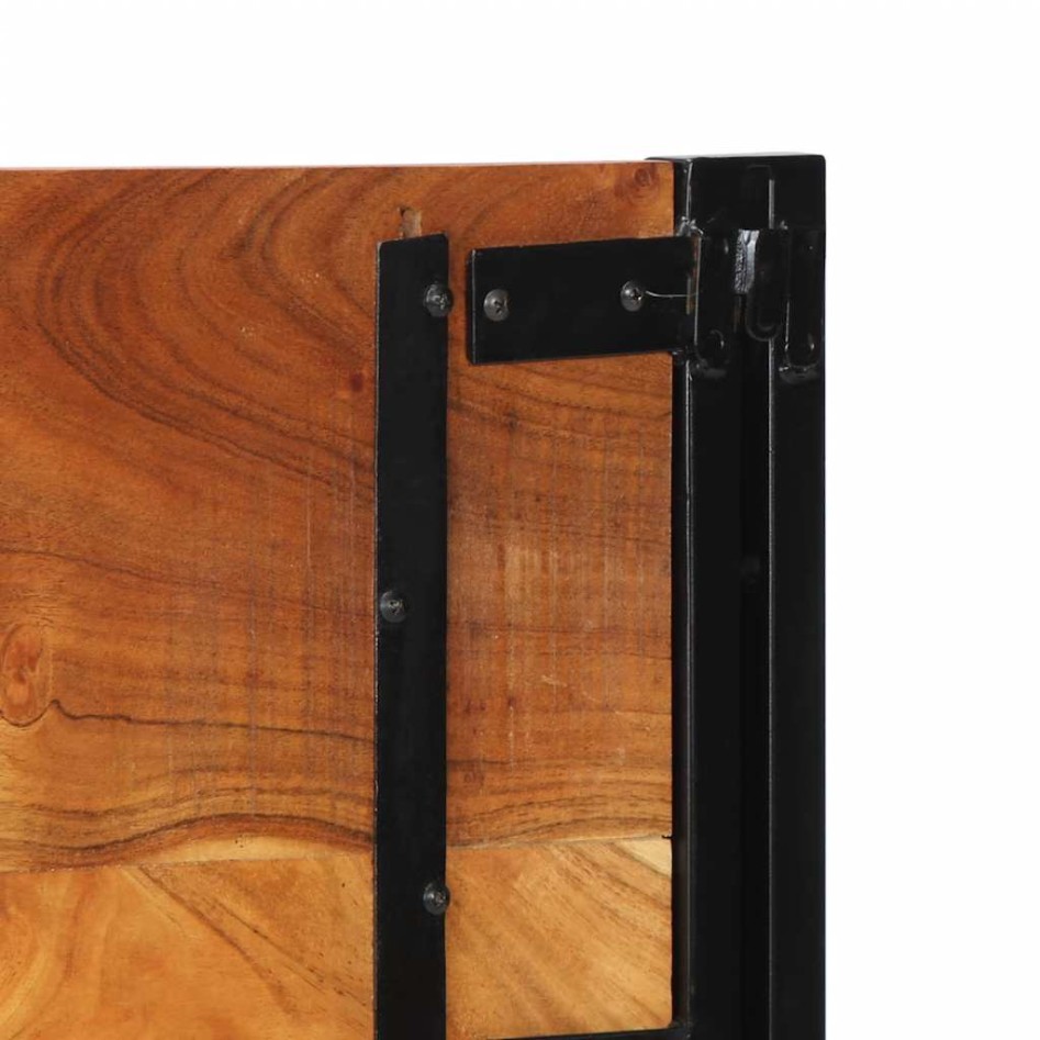 Cabecero 120 cm Madera Maciza Acacia y