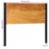 Cabecero 120 cm Madera Maciza Acacia y