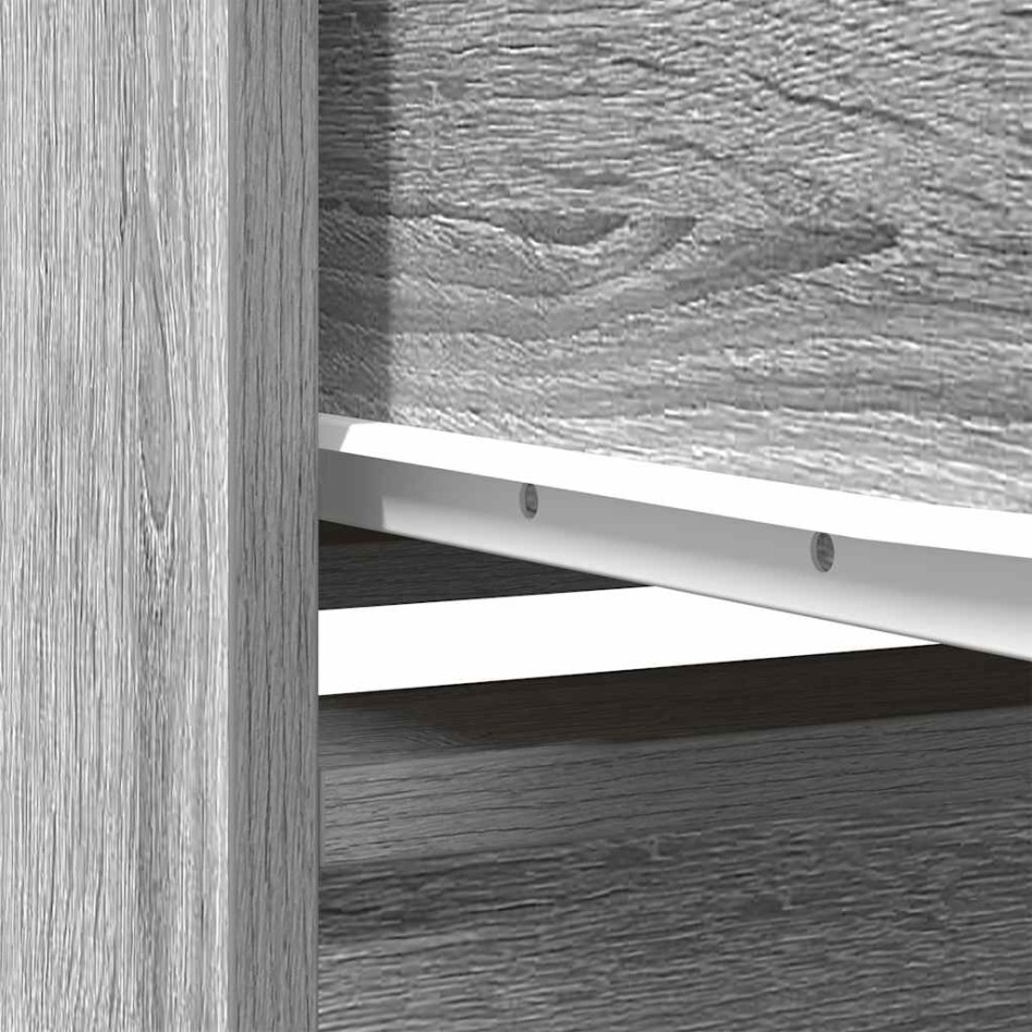 Armario con cajón gris Sonoma 55,5x34x119,5