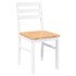 Sillas de comedor 2 unidades madera maciza de caucho