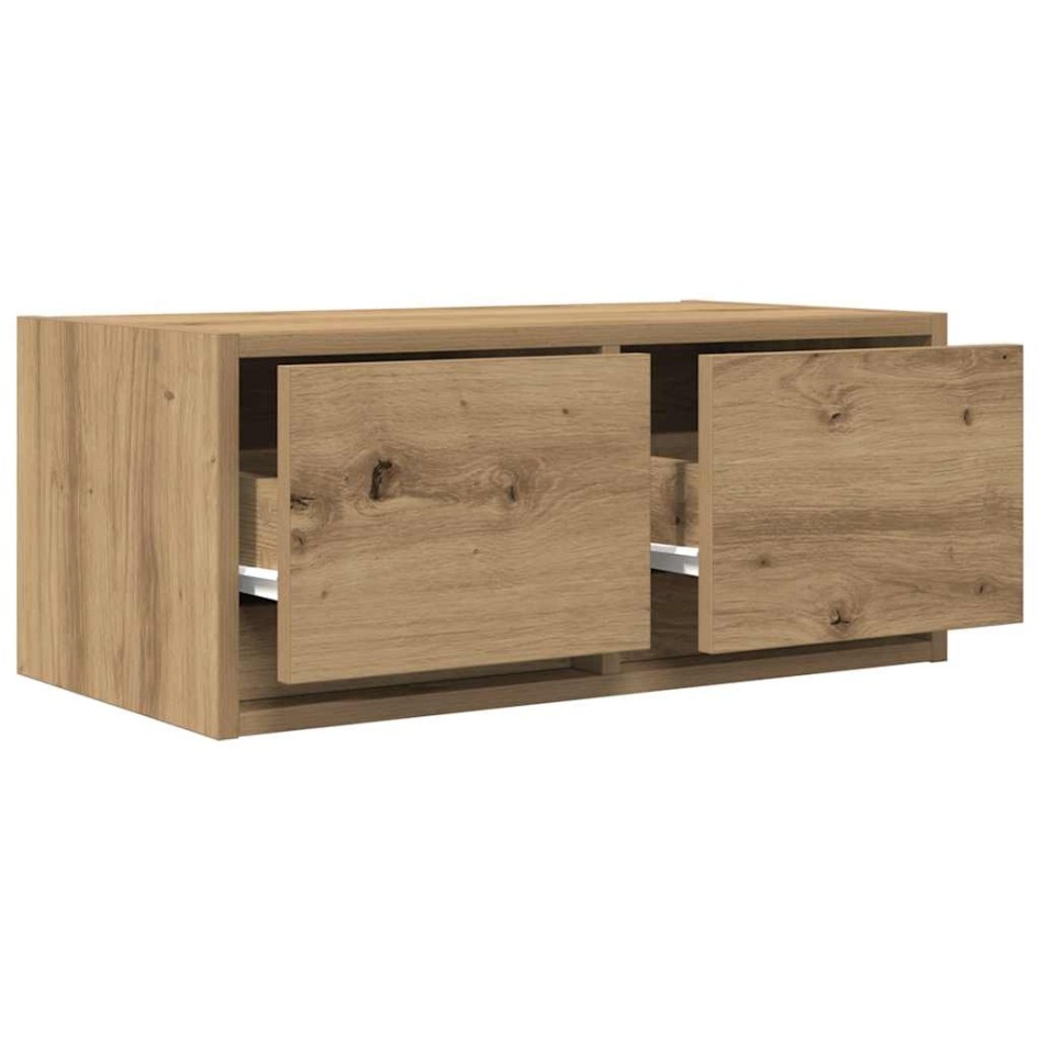 Muebles para TV 2 uds madera roble artisan 60x31x25,5